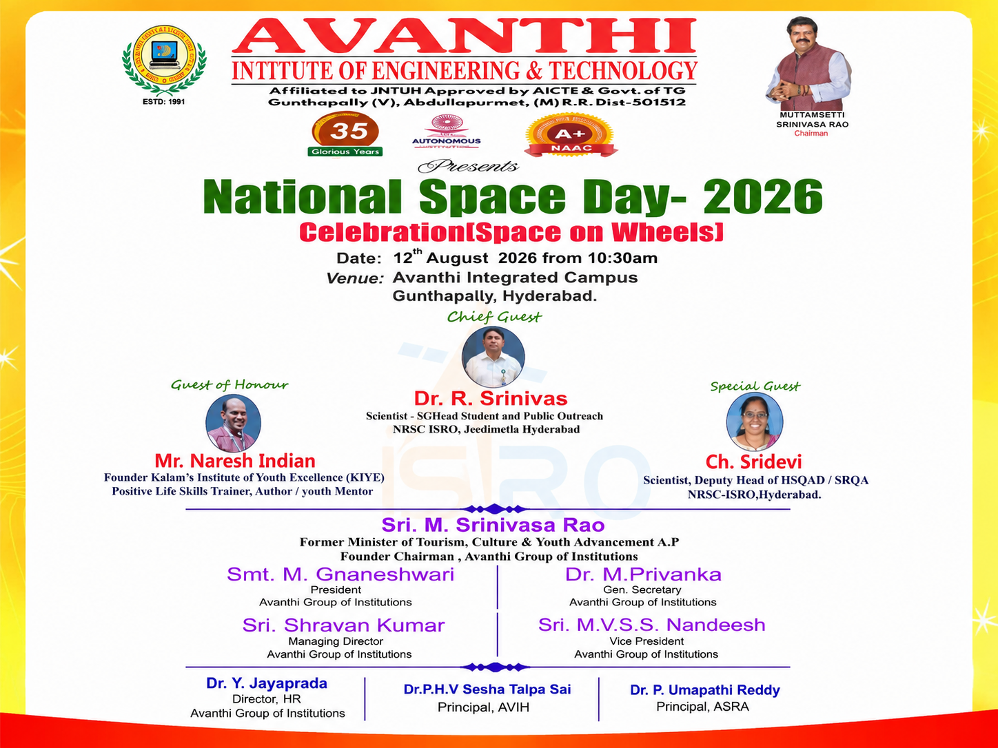 Avanthi Event