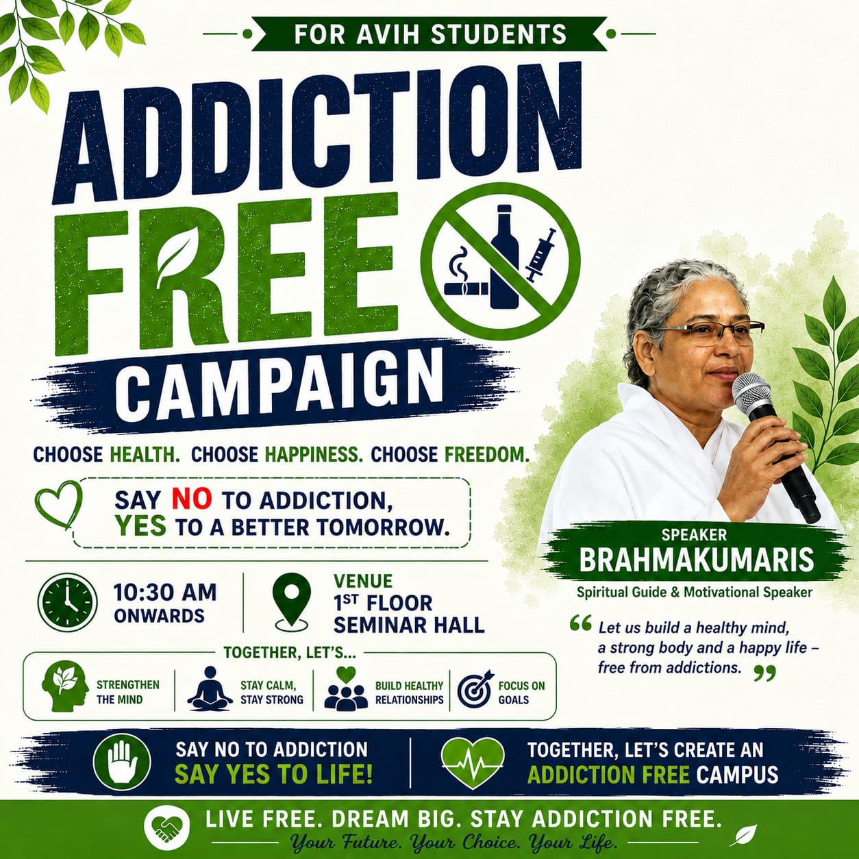 Addiction Free Campaign