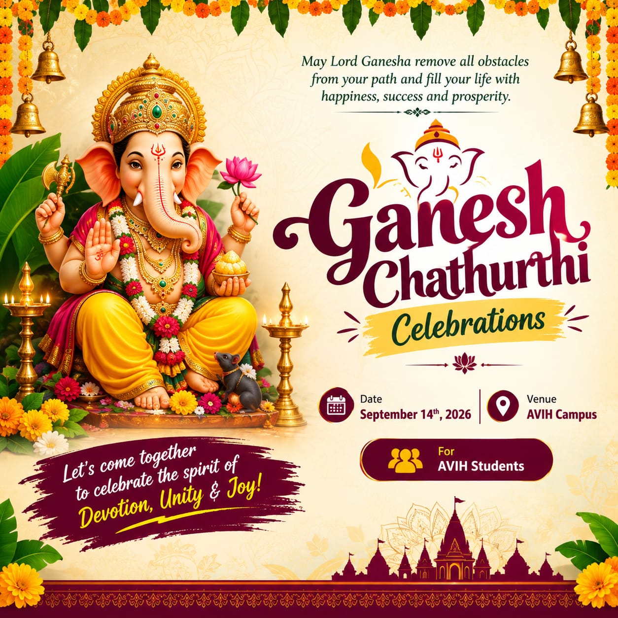 Ganesh Chathurthi Celebrations